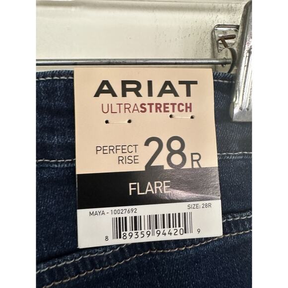 ARIAT Women's Ultra Stretch Perfect Rise Katie Flare Jean 28R - Picture 14 of 16